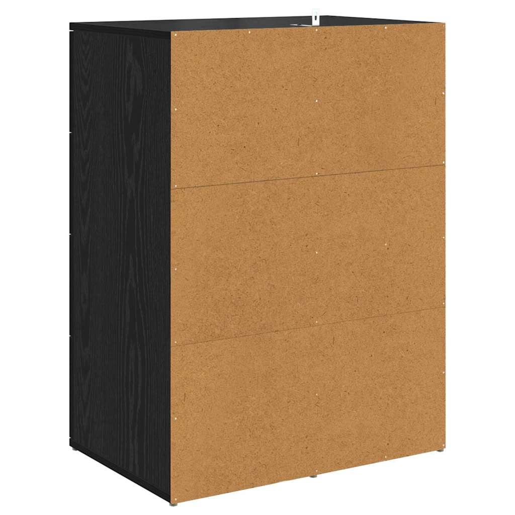 Sideboards Corona 2 pcs Rovere Nero 59 x 39 x 80 cm