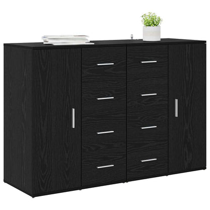 Sideboards Corona 2 pcs Rovere Nero 59 x 39 x 80 cm
