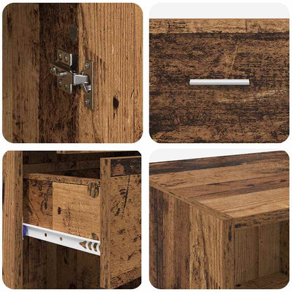 Credenza Legno vecchio 50 x 42,5 x 225 cm Legno multistrato | homemem39