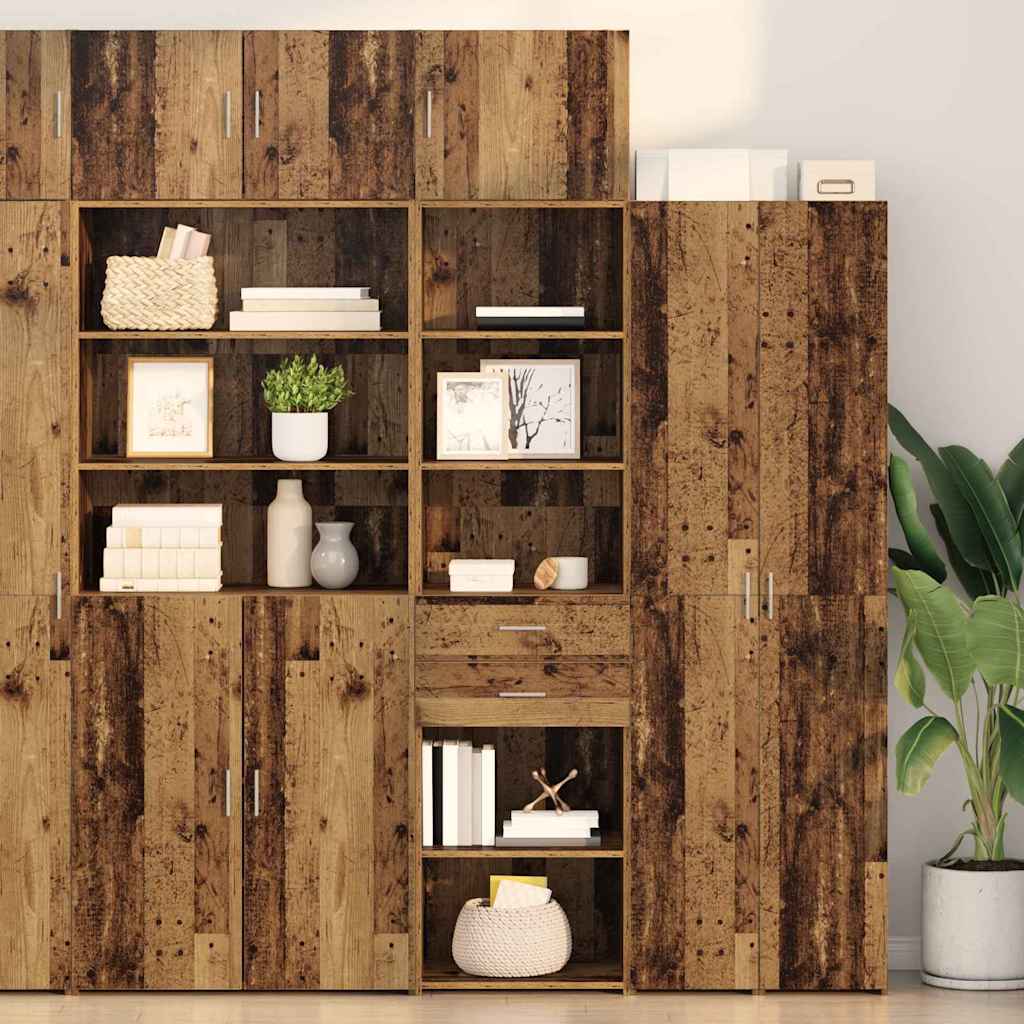 Credenza Legno vecchio 50 x 42,5 x 225 cm Legno multistrato | homemem39