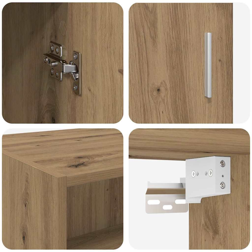 Armadio Rovere artigianale 80 x 42,5 x 225 cm Legno multistrato | homemem39