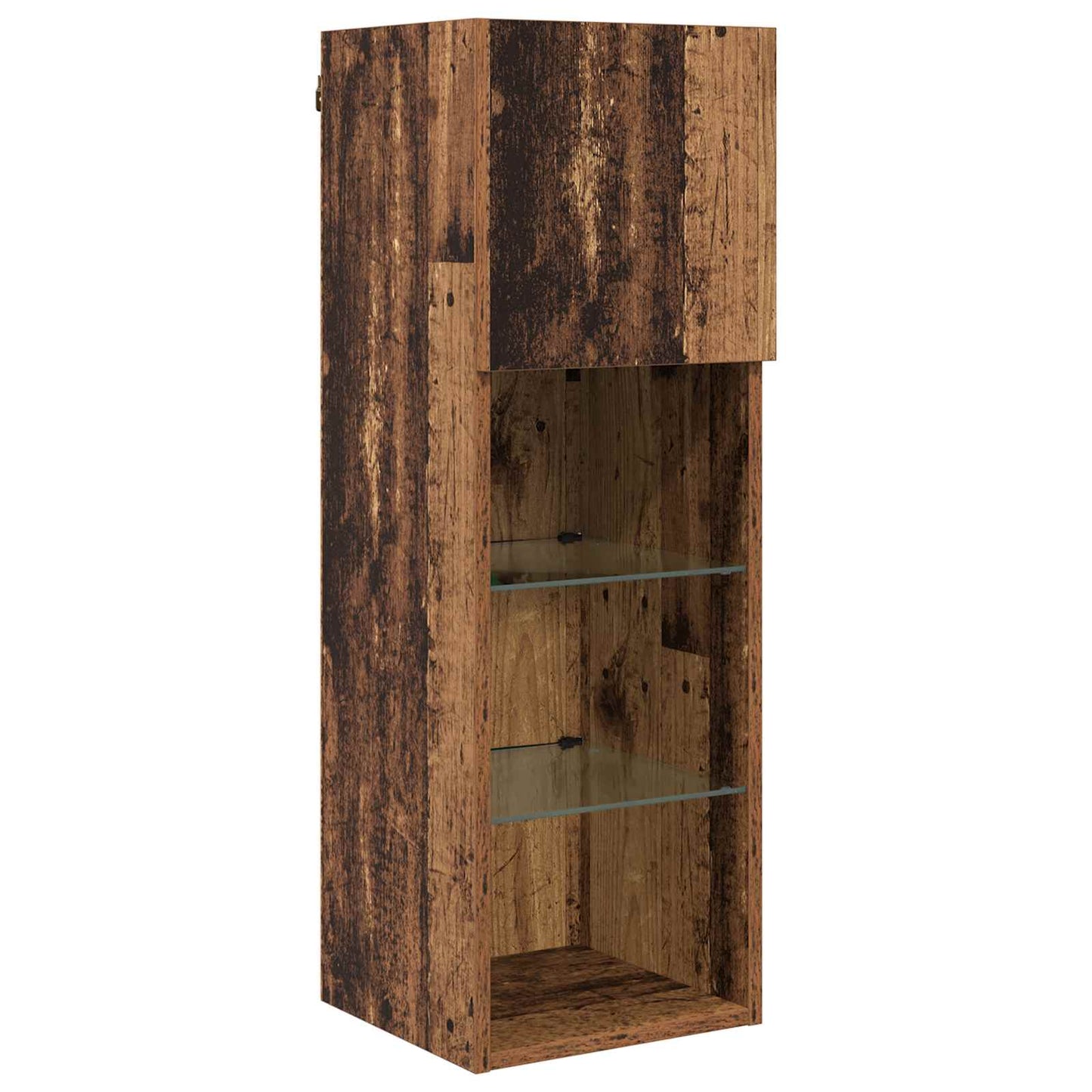 Unità TV da Parete 6 pcs Legno vecchio Legno multistrato