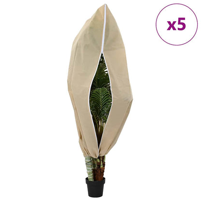 Coperture in Fleece per Protezione Antigelo delle Piante 5 pcs