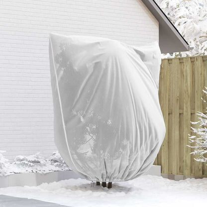 Coperture in Fleece per Protezione Antigelo delle Piante Bianco