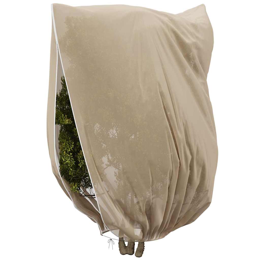 Coperture in Fleece per Protezione Antigelo delle Piante Beige