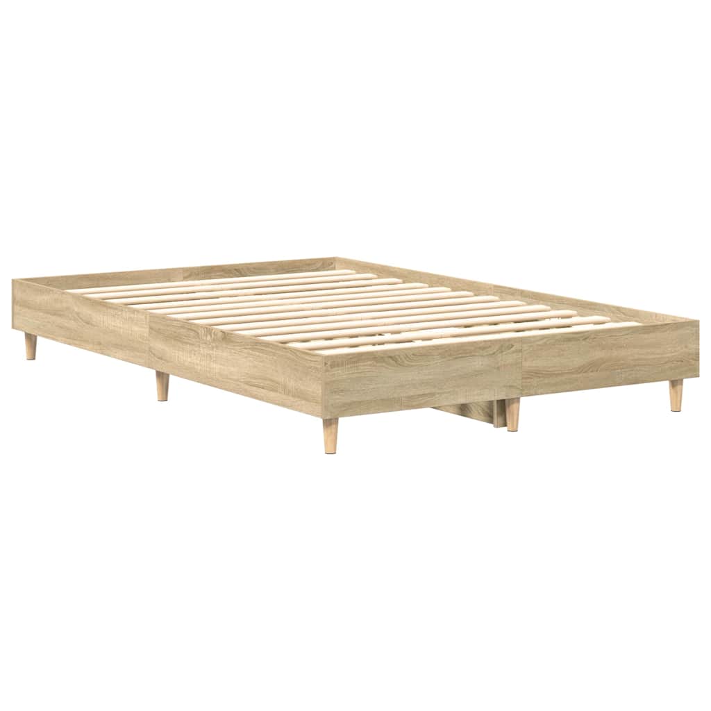 Struttura del letto Sonoma 137 x 190 cm Legno multistrato | homemem39