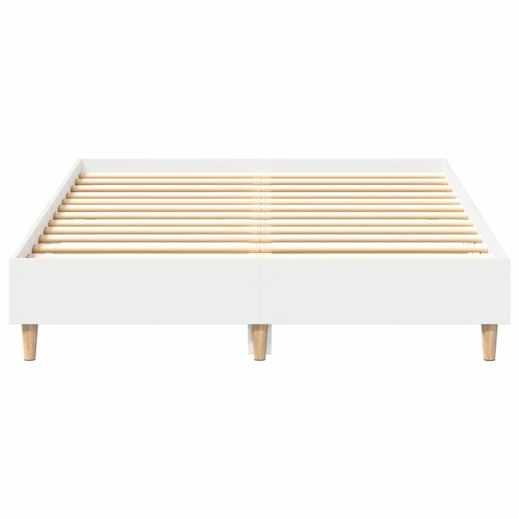 Struttura del letto Bianco 137 x 190 cm Legno multistrato | homemem39