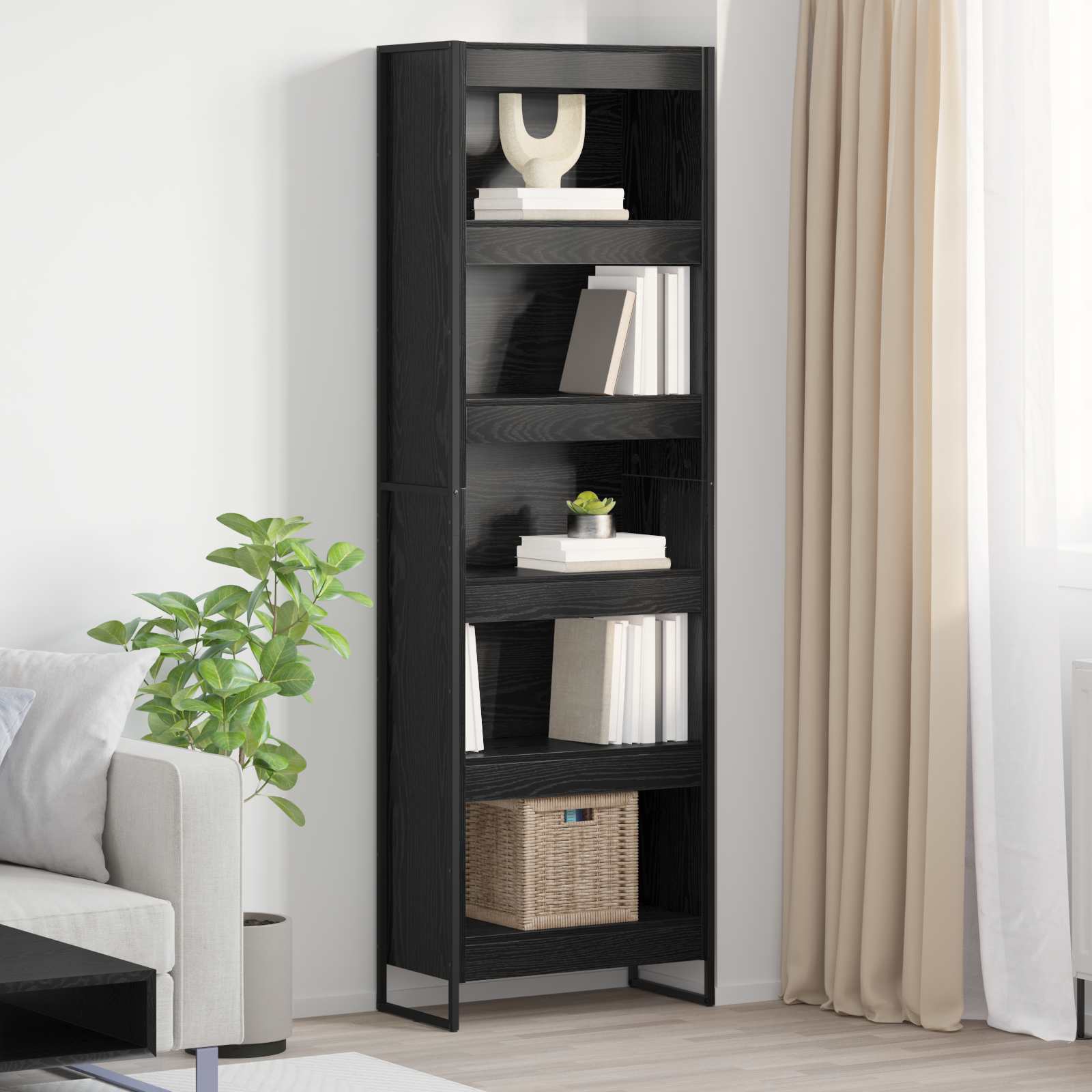 Armadio per Libri 60 x 30 x 189,5 cm Legno multistrato | homemem39