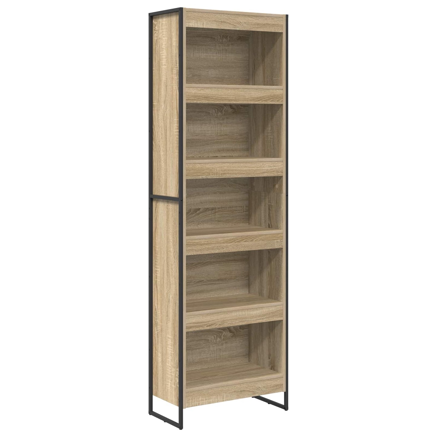 Armadio per Libri 60 x 30 x 189,5 cm Legno multistrato Sonoma | homemem39