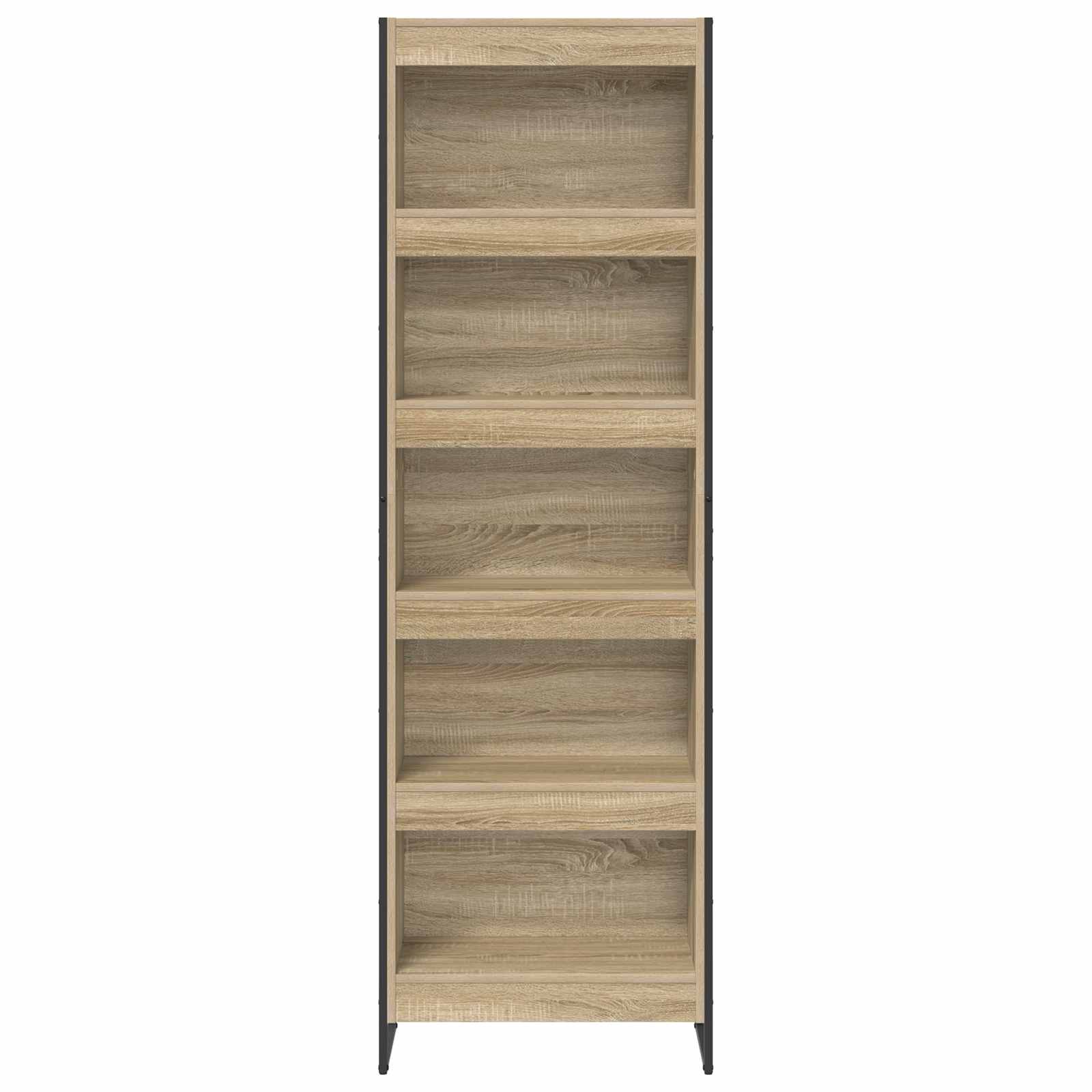 Armadio per Libri 60 x 30 x 189,5 cm Legno multistrato Sonoma | homemem39