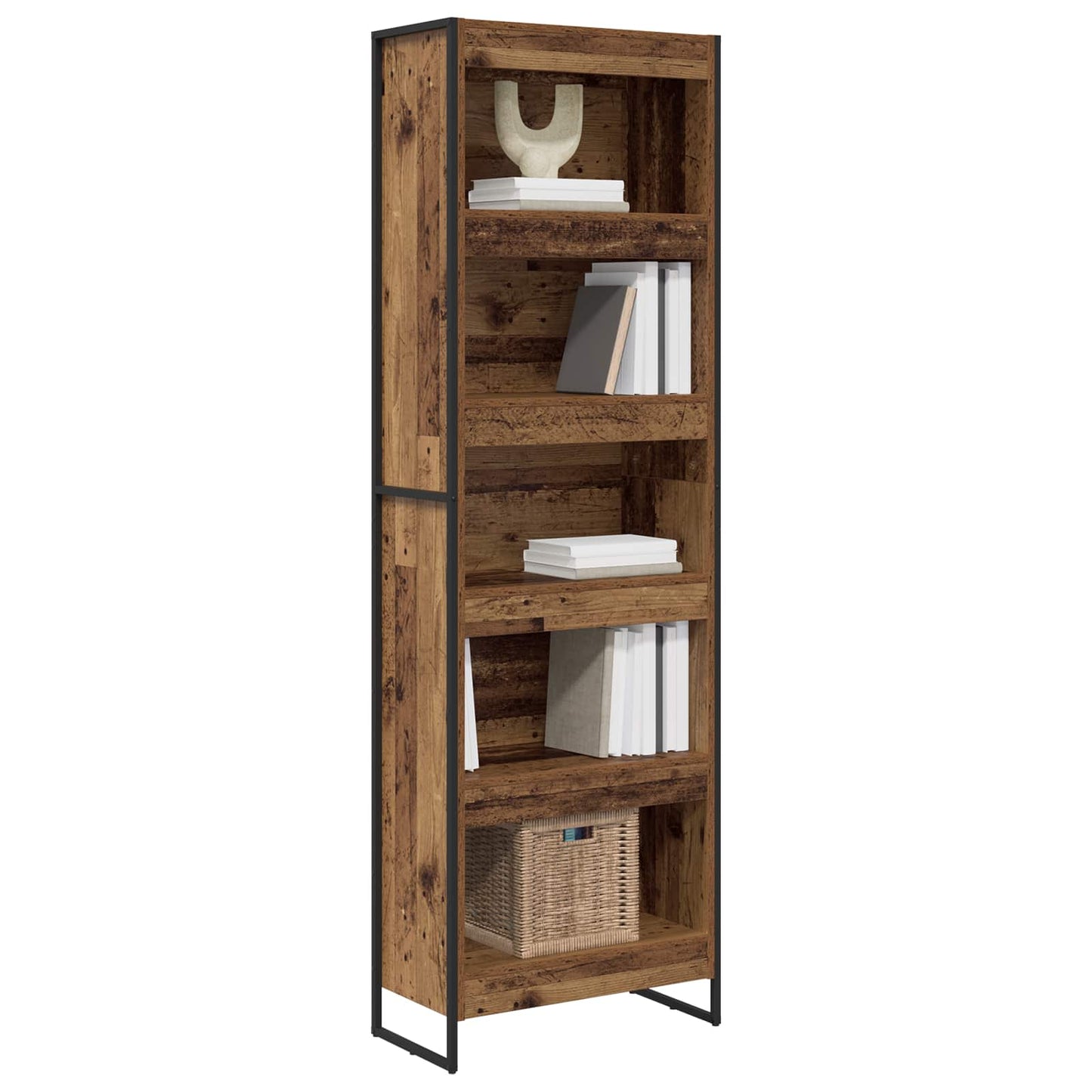 Armadio per Libri 60 x 30 x 189,5 cm Legno multistrato | homemem39