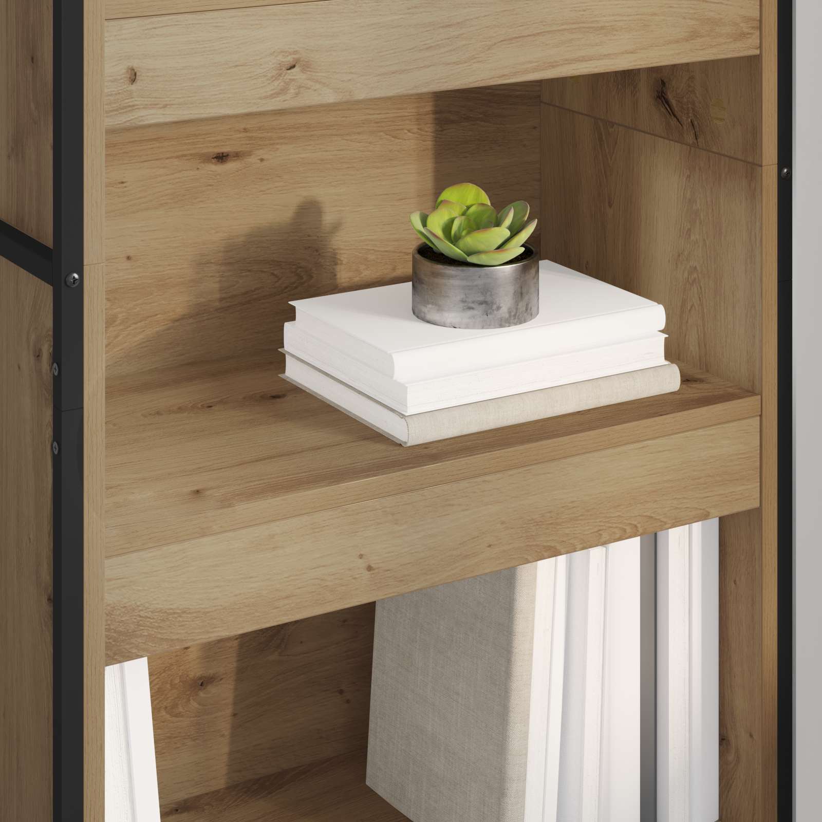 Armadio per Libri 60 x 30 x 189,5 cm Legno multistrato | homemem39
