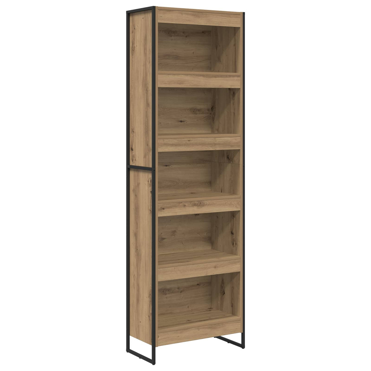 Armadio per Libri 60 x 30 x 189,5 cm Rovere artigianale