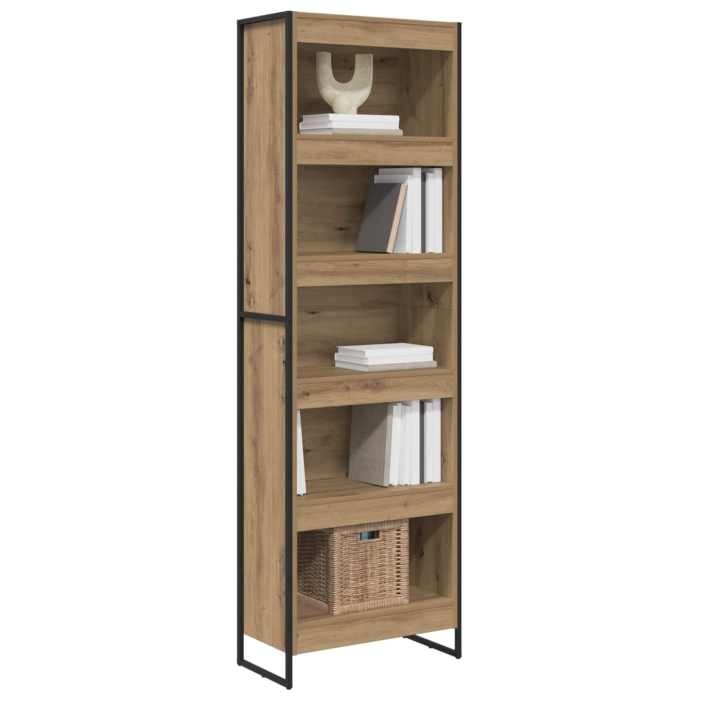 Armadio per Libri 60 x 30 x 189,5 cm Legno multistrato | homemem39