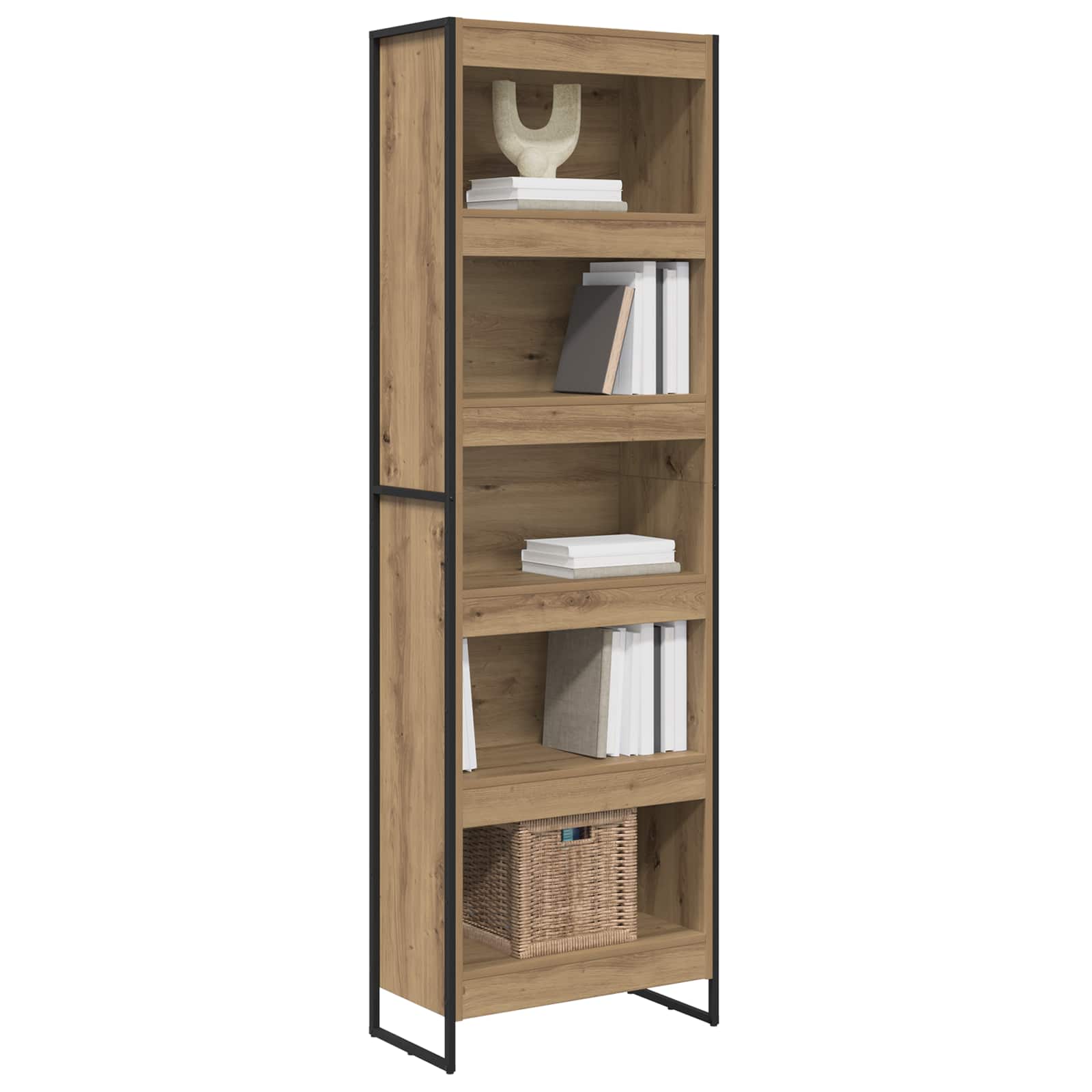 Armadio per Libri 60 x 30 x 189,5 cm Legno multistrato | homemem39
