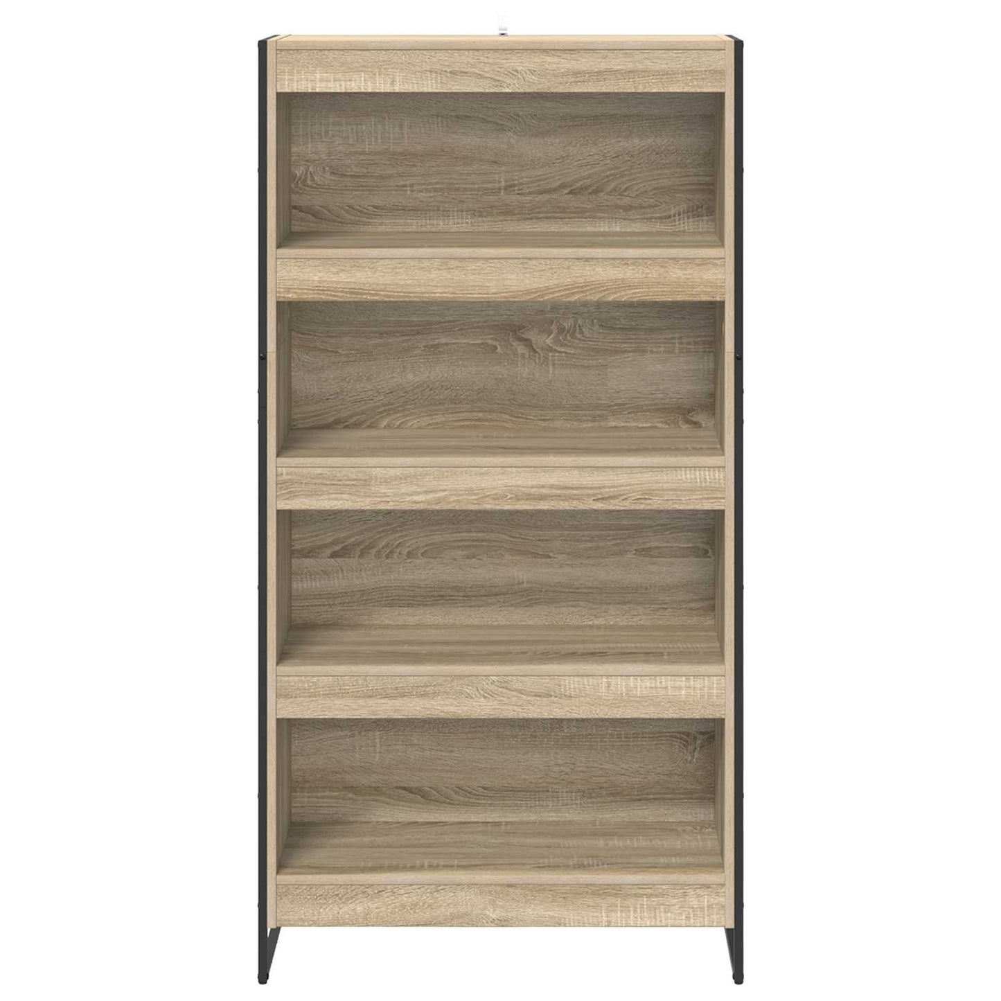 Armadio per Libri 80 x 30 x 155 cm Legno multistrato Sonoma | homemem39