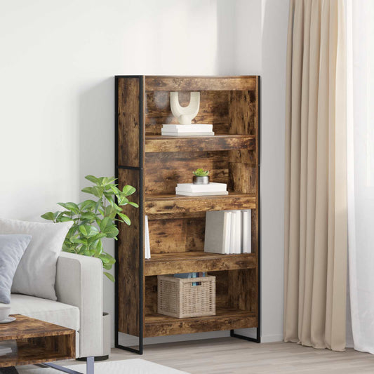 Armadio per Libri 80 x 30 x 155 cm Legno multistrato | homemem39