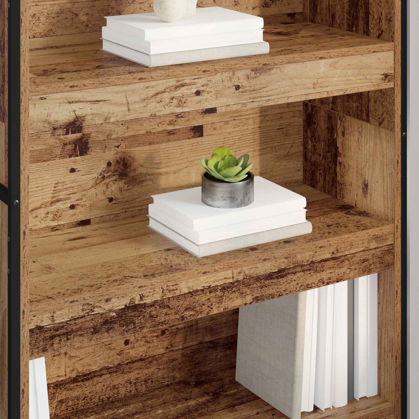 Armadio per Libri 80 x 30 x 155 cm Legno multistrato | homemem39