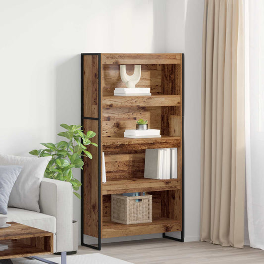 Armadio per Libri 80 x 30 x 155 cm Legno multistrato | homemem39