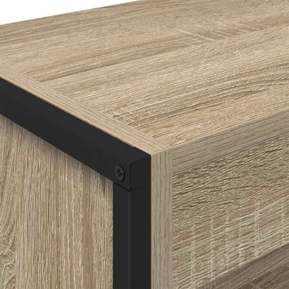 Armadio per Libri 2 pcs Sonoma 80 x 30 x 155 cm