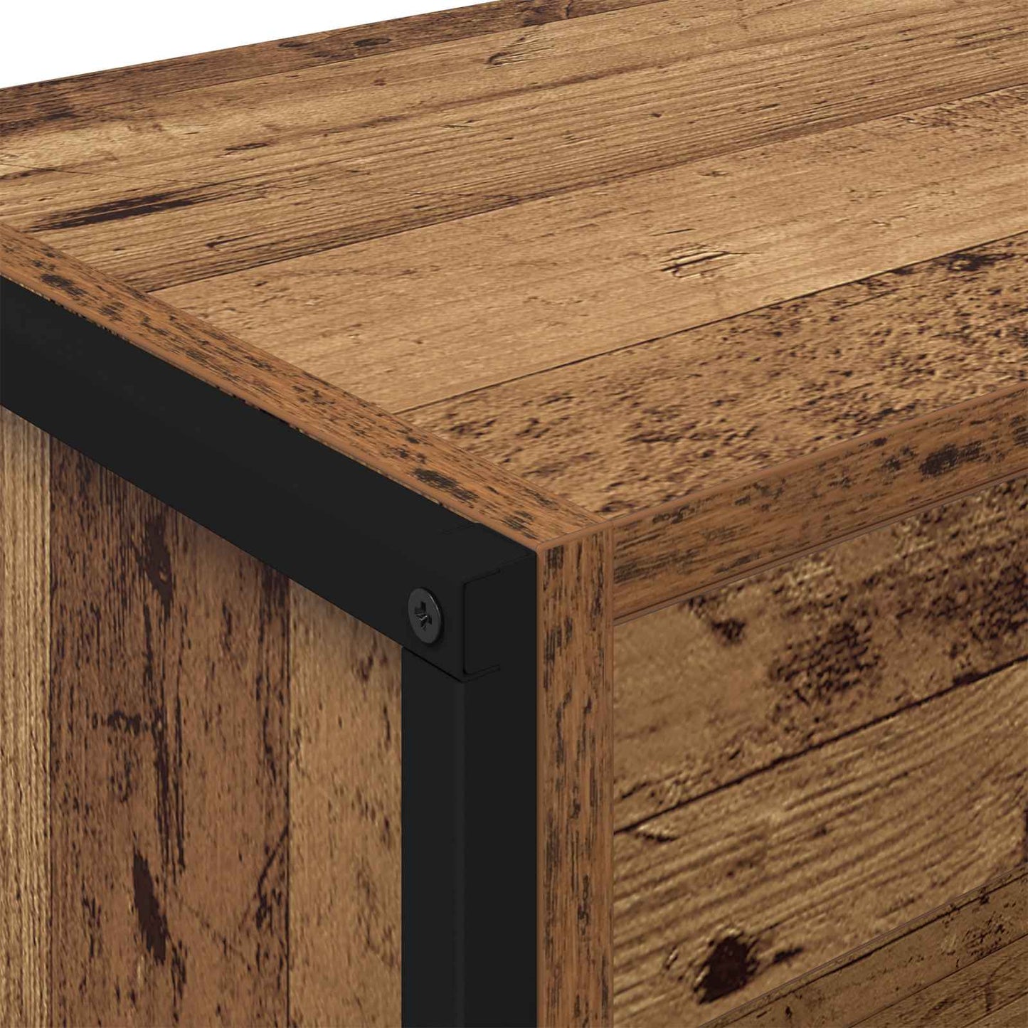 Armadio per Libri 2 pcs Legno vecchio 80 x 30 x 155 cm