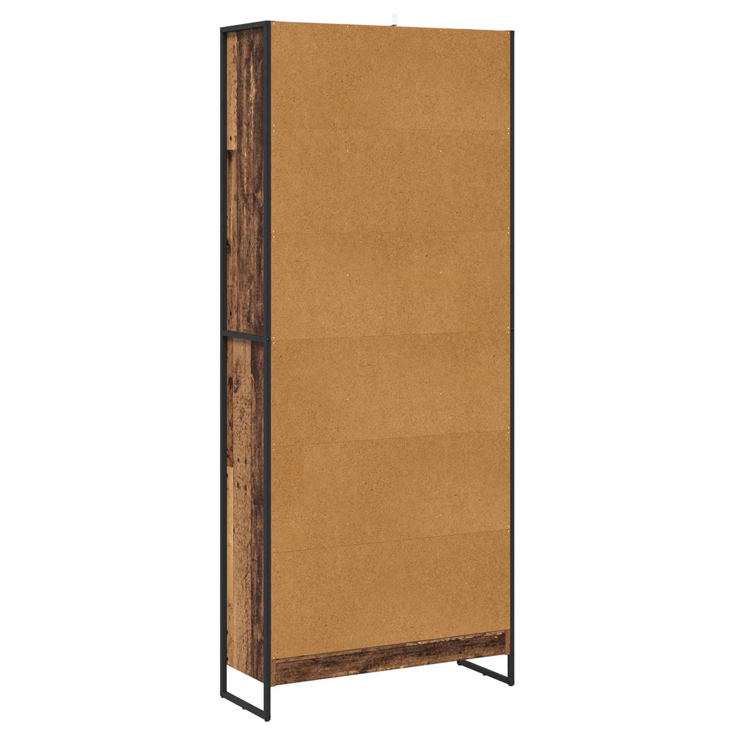 Armadio per Libri 2 pcs Legno vecchio 80 x 30 x 155 cm