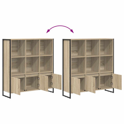 Armadio per Libri 2 pcs Sonoma 99,5 x 30 x 108 cm