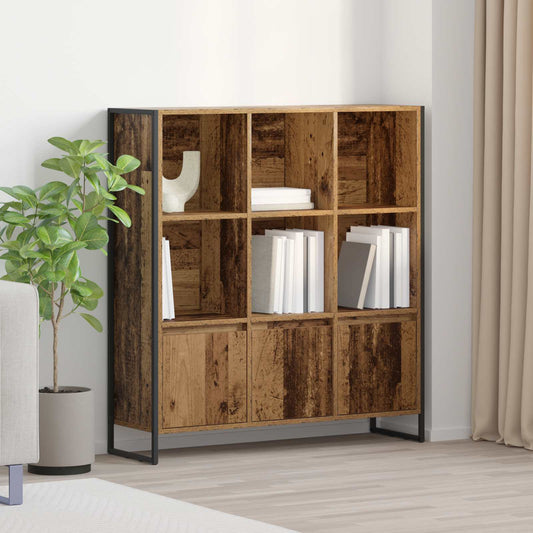 Armadio per Libri 2 pcs Legno vecchio 99,5 x 30 x 108 cm | homemem39