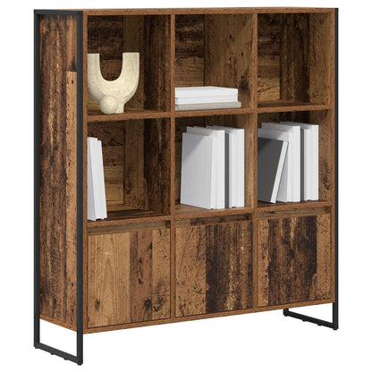 Armadio per Libri 2 pcs Legno vecchio 99,5 x 30 x 108 cm