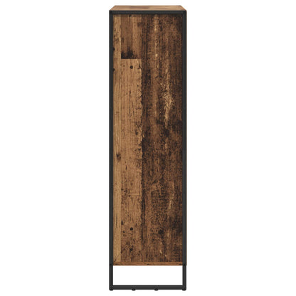 Armadio per Libri 2 pcs Legno vecchio 99,5 x 30 x 108 cm