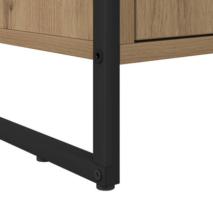 Armadio per Libri 2 pcs Rovere Artigianale 99,5 x 30 x 108,5 cm