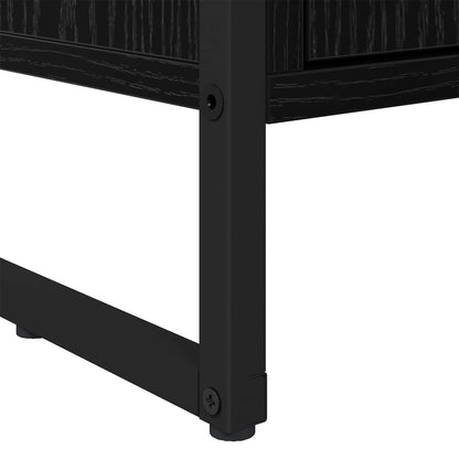 Armadi alti Rovere Nero 60 x 36 x 200 cm Legno multistrato | homemem39