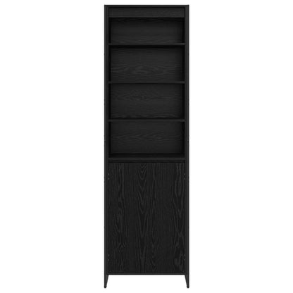 Armadi alti 2 pcs Rovere Nero 60 x 36 x 300 cm