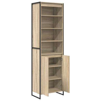 Armadi alti 2 pcs Sonoma 60 x 36 x 300 cm Legno multistrato