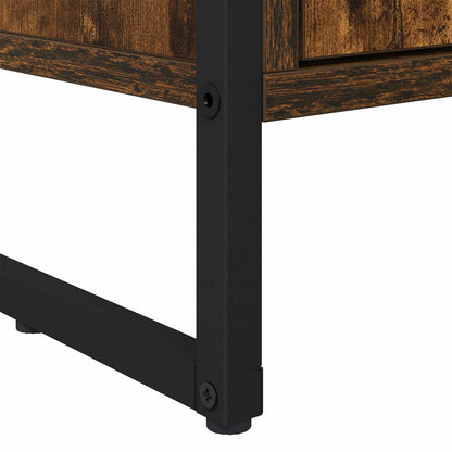 Armadi alti 2 pcs Quercia Fumosa 60 x 36 x 300 cm