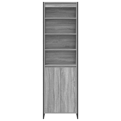 Armadi alti Grigio Sonoma 60 x 36 x 200 cm Legno multistrato