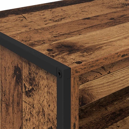 Armadi alti 2 pcs Legno vecchio 60 x 36 x 300 cm