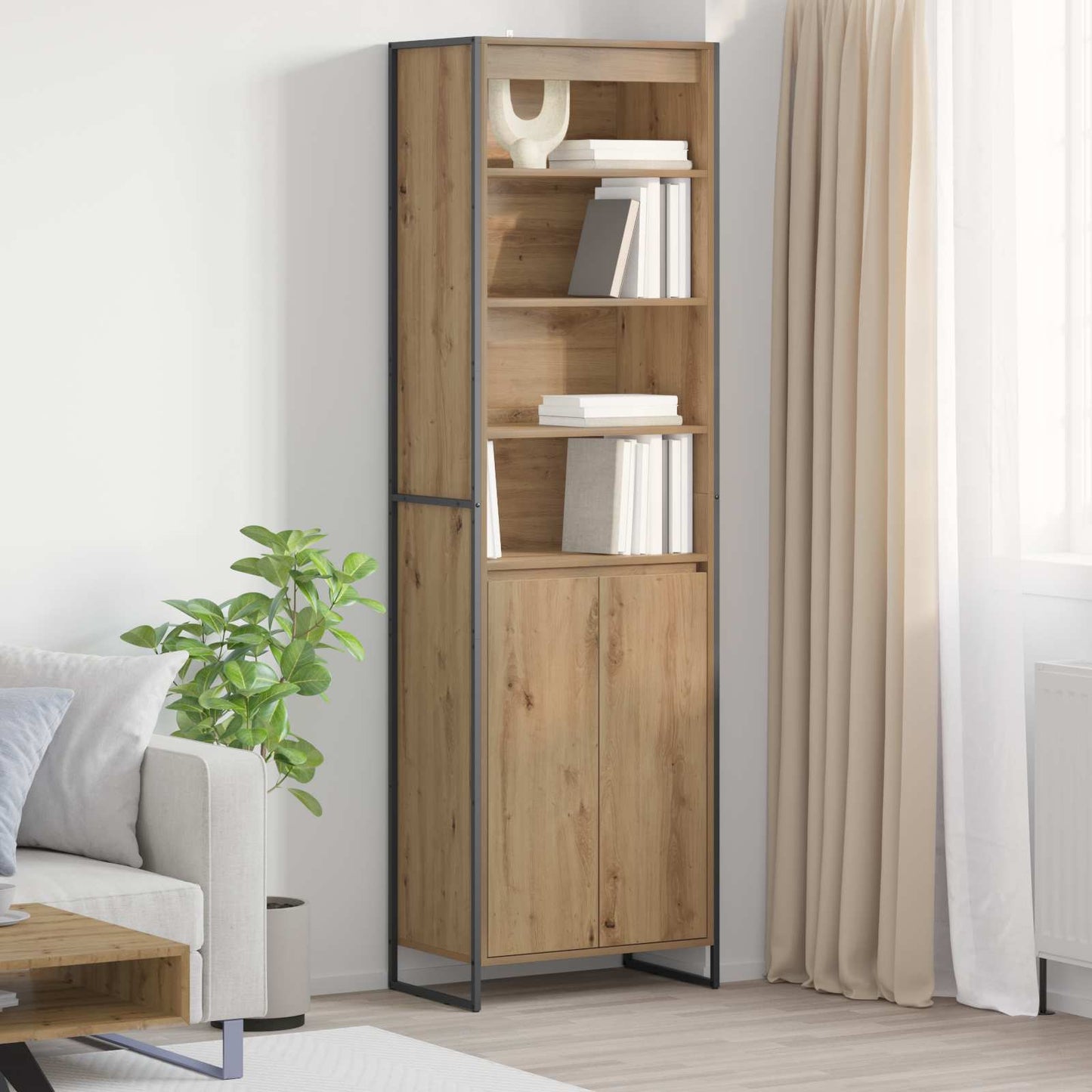 Armadi alti Rovere Artigianale 60 x 36 x 200 cm