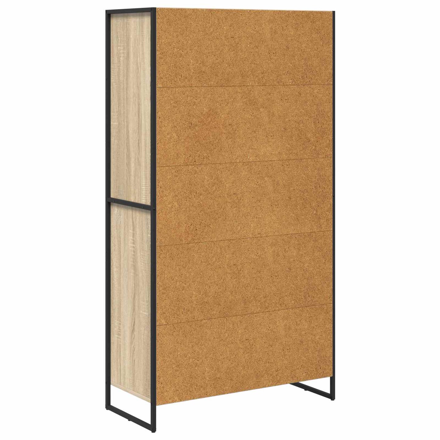 Credenza 2 pcs Sonoma 81 x 36 x 150.5 cm Legno multistrato