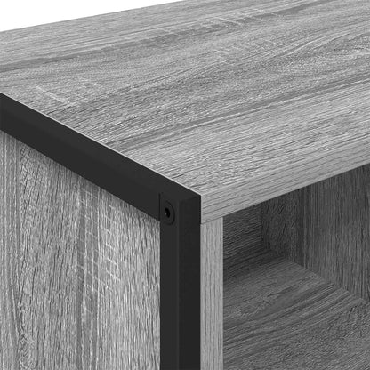 Credenza con cassetto 2 pcs Grigio Sonoma 81 x 36 x 150.5 cm