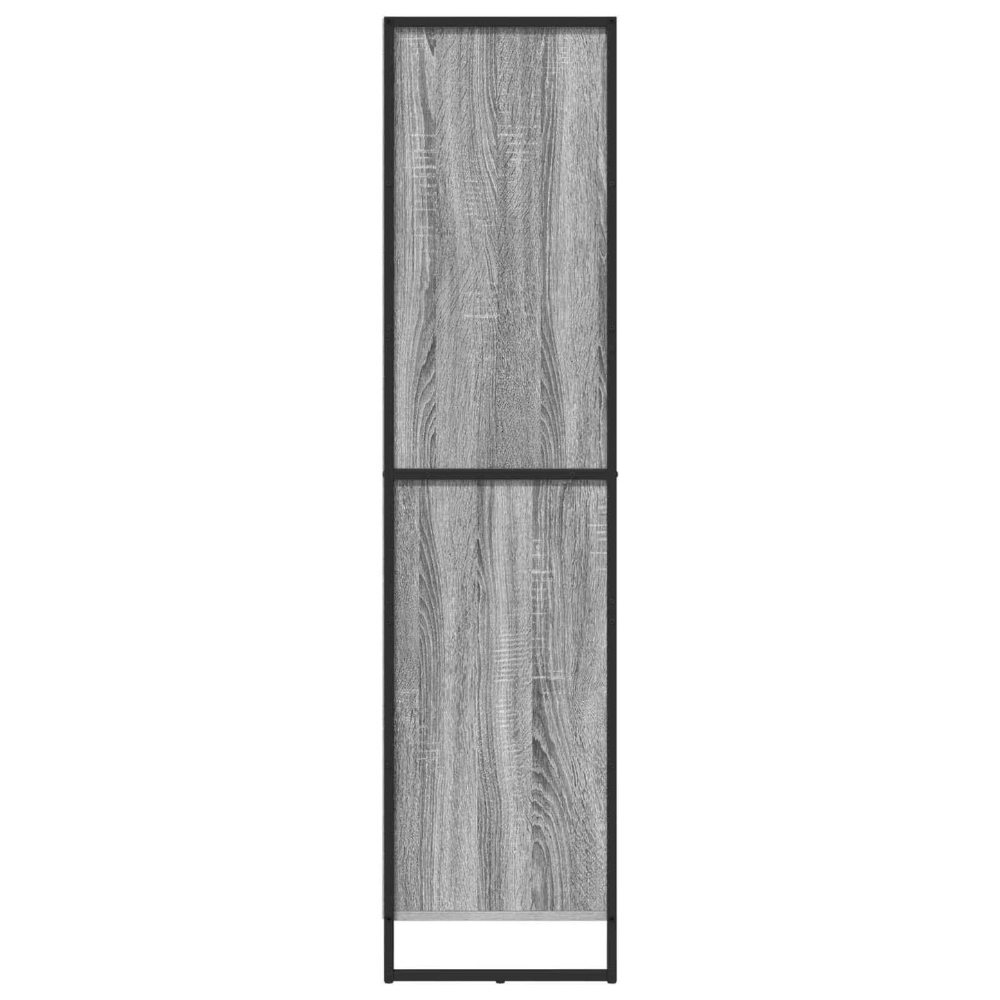 Credenza con cassetto 2 pcs Grigio Sonoma 81 x 36 x 150.5 cm