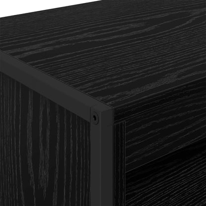 Armadi alti 2 pcs Rovere Nero 60 x 36 x 300 cm