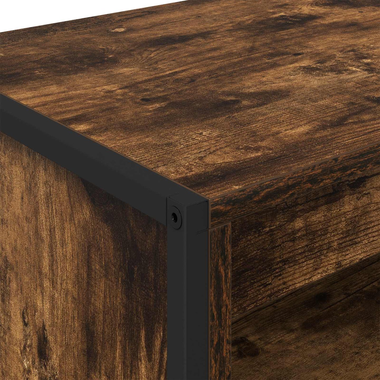 Armadi alti 2 pcs Quercia Fumosa 60 x 36 x 300 cm