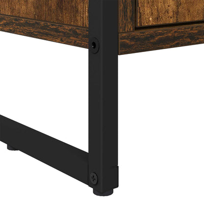 Armadi alti 2 pcs Quercia Fumosa 60 x 36 x 300 cm