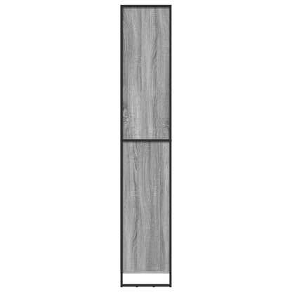 Armadi alti Grigio Sonoma 79 x 36 x 200 cm Legno multistrato