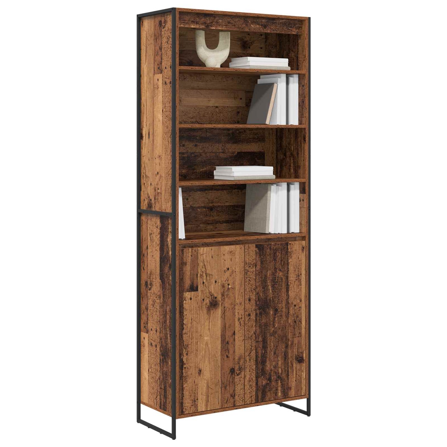 Armadi alti Legno vecchio 79 x 36 x 200 cm Legno multistrato