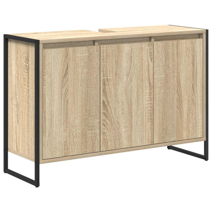 Set di mobili per il bagno Rovere Sonoma Legno multistrato