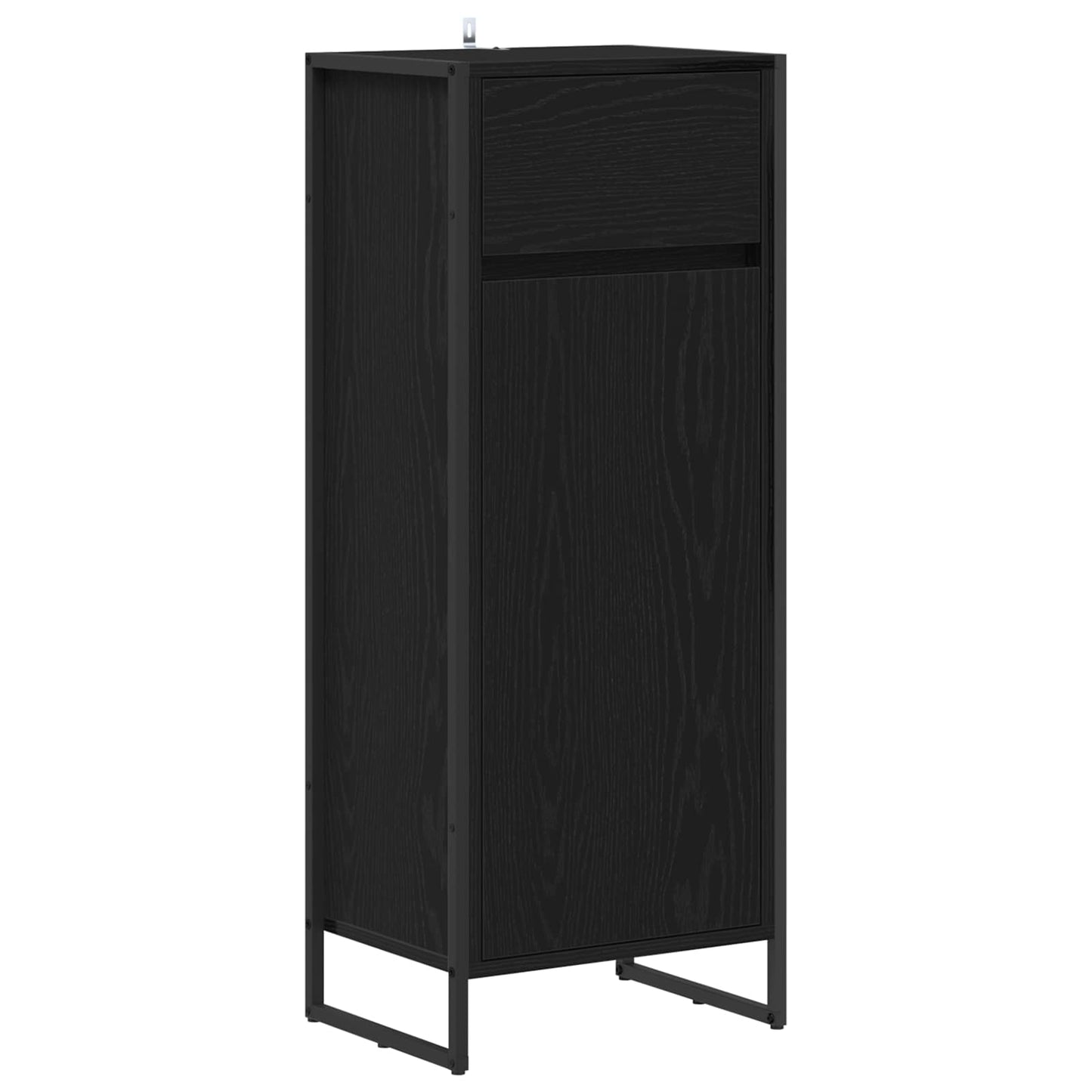 Set di mobili per il bagno Rovere Nero Legno multistrato | homemem39
