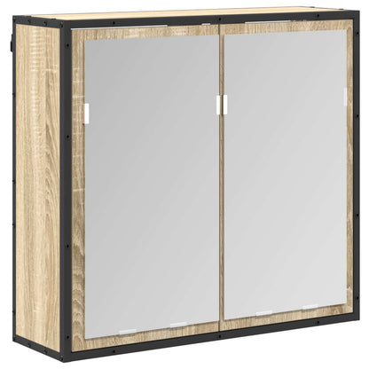 Set di mobili per il bagno Rovere Sonoma Legno multistrato | homemem39
