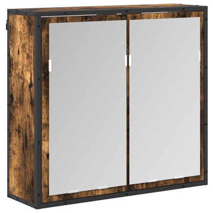 Set di mobili per il bagno Rovere fumé Legno multistrato
